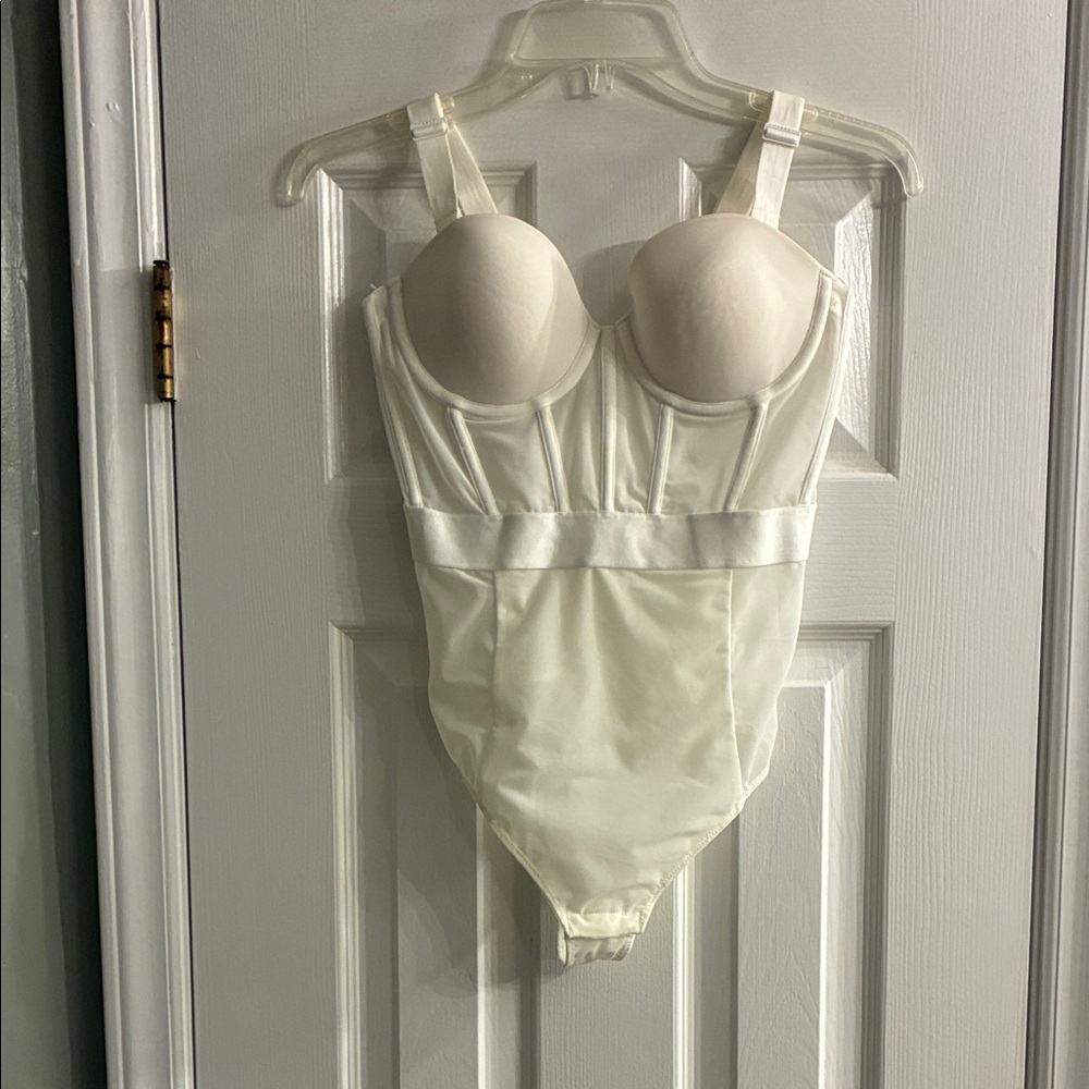DKNY White Bodysuit